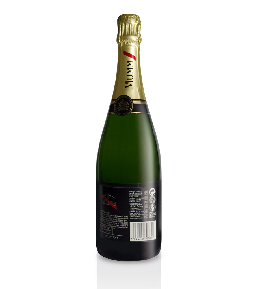 Champagne Mumm Cordon Rouge Brut, 75cl Champagne – Image 4