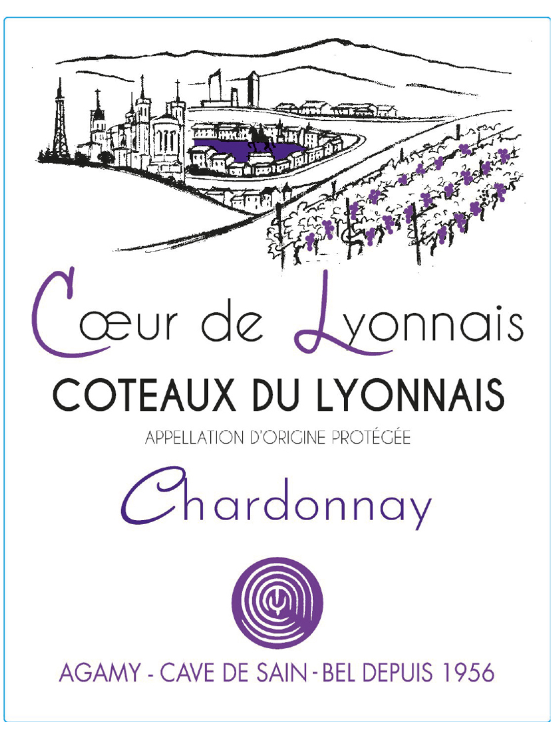 Coteaux du Lyonnais Coeur de Lyonnais Chardonnay Blanc 2024 – Image 3