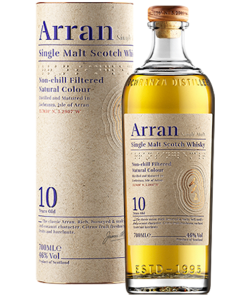 Alternative view of ARRAN 10 ans – Speyside single malt scotch whisky – 46%