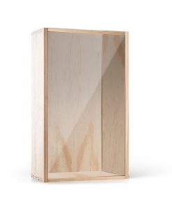 Coffret 2 bouteilles à personnaliser – Gravure ou Impression couleur – Capot plexi