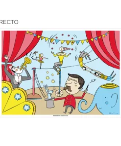Sets de table coloriage CIRQUE x 250 unités.