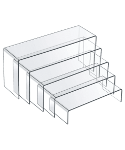 Alternative view of Lot de 5 Supports Plexiglass – Transparent