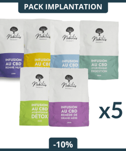 Pack Implantation Infusions CBD – Nobilis