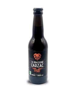 Bière Brasserie du Larzac ambrée VP 33cl