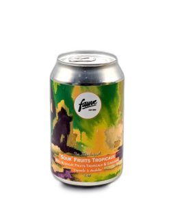 Alternative view of Bière Fauve - Pic flamboyant Sour fruits tropicaux - 33 cl CAN