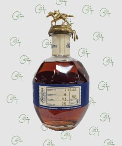 Alternative view of Bourbon Blanton’s Single Barrel Barrel 25 Rick 43 Itinéraires –50%