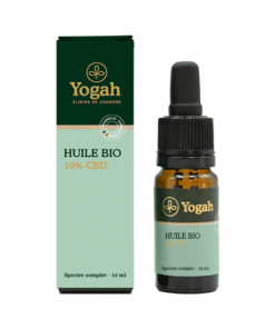 Huile CBD & Tournesol Bio 10% Full Spectrum – 10ml – Yogah