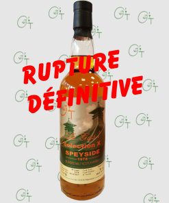 Whisky Speyside 1978 Le Gus’t Selection X
