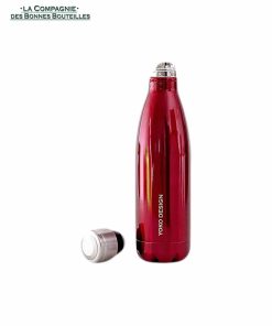 yoko design Bouteilles isotherme rouge  brillante 500 ml